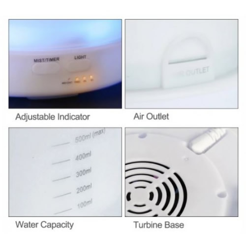Ultrasonic Air Aroma Humidifier