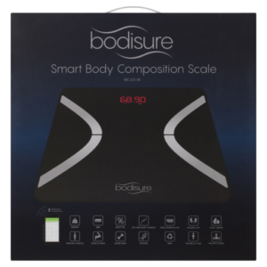 BodiSure BBC100 Smart Body Composition Scales – Black