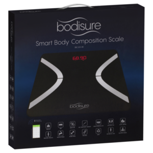 BodiSure BBC100 Smart Body Composition Scales – Black