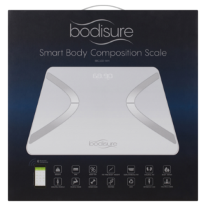 BodiSure BBC100 Smart Body Composition Scales – White
