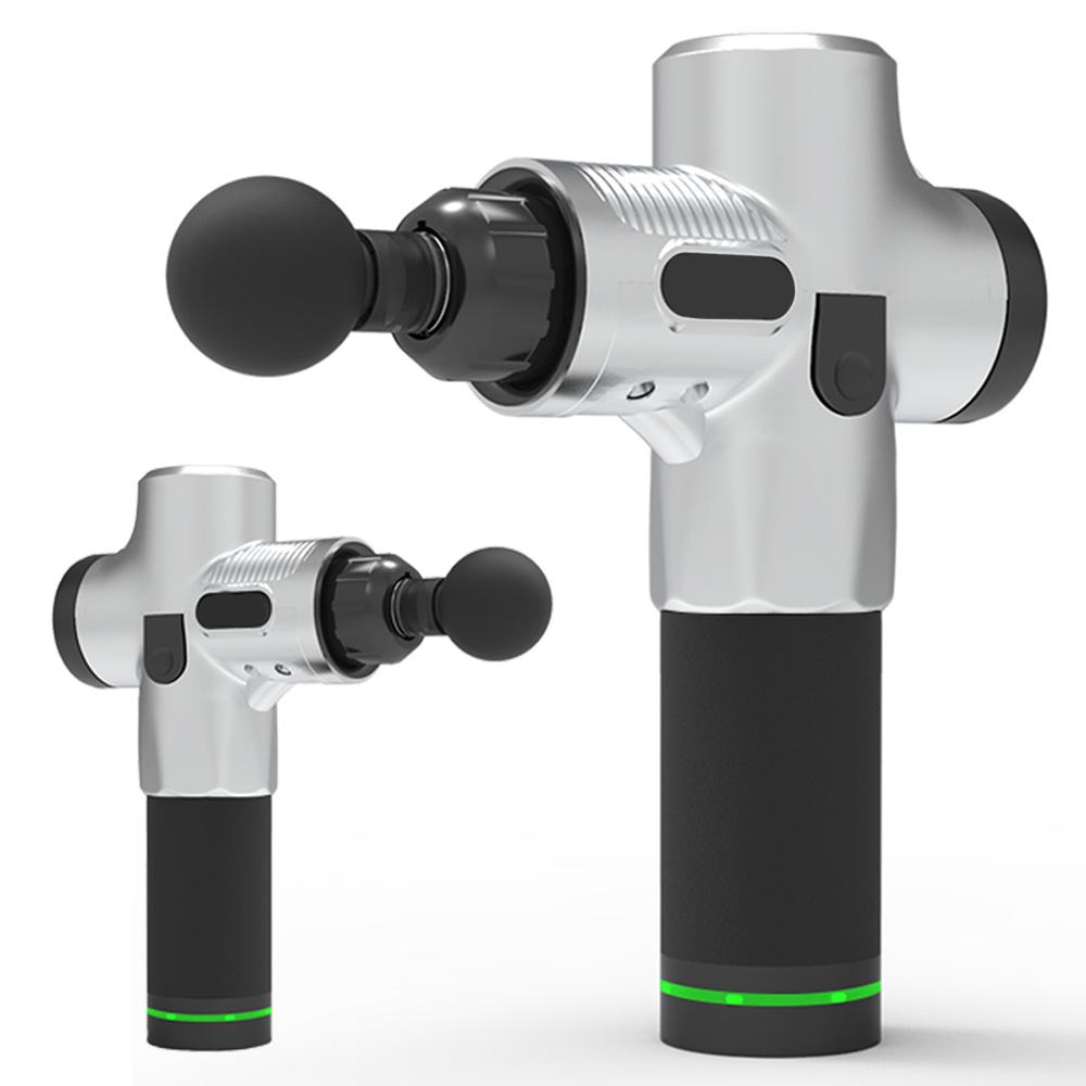 Professional-Percussion-Deep-Tissue-Massage-Gun-Black Super Quiet Brushless Motor Deep Tissue Percussion Muscle Massager