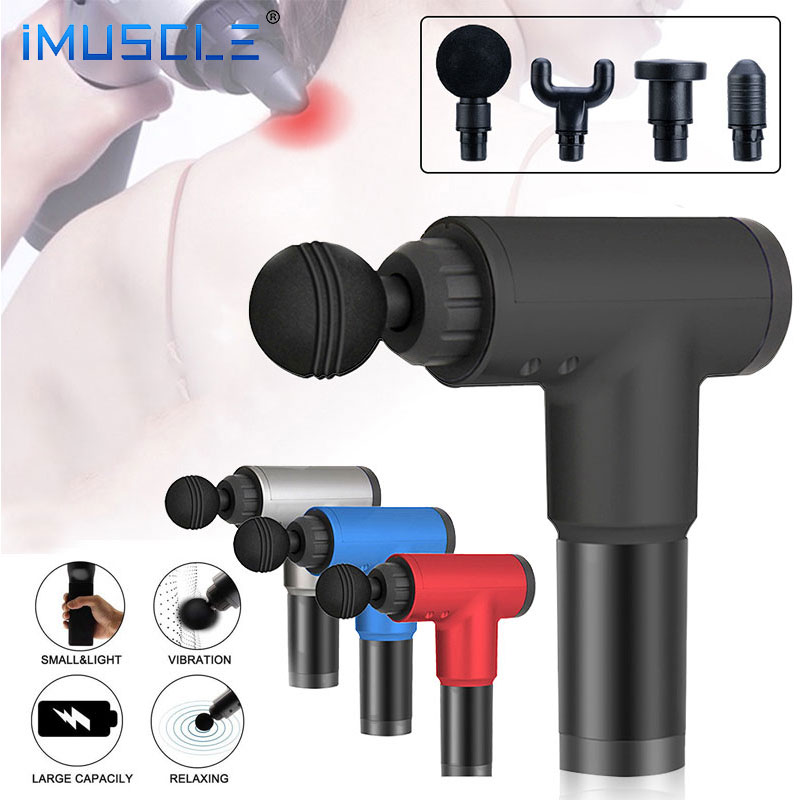iMuscle Private Label Custom Logo Percussion Deep Tissue 30 Speed 2020 Massage Gun