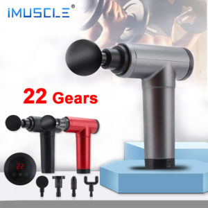 iMuscle Private Label Custom Logo Percussion Deep Tissue 30 Speed 2020 Massage Gun