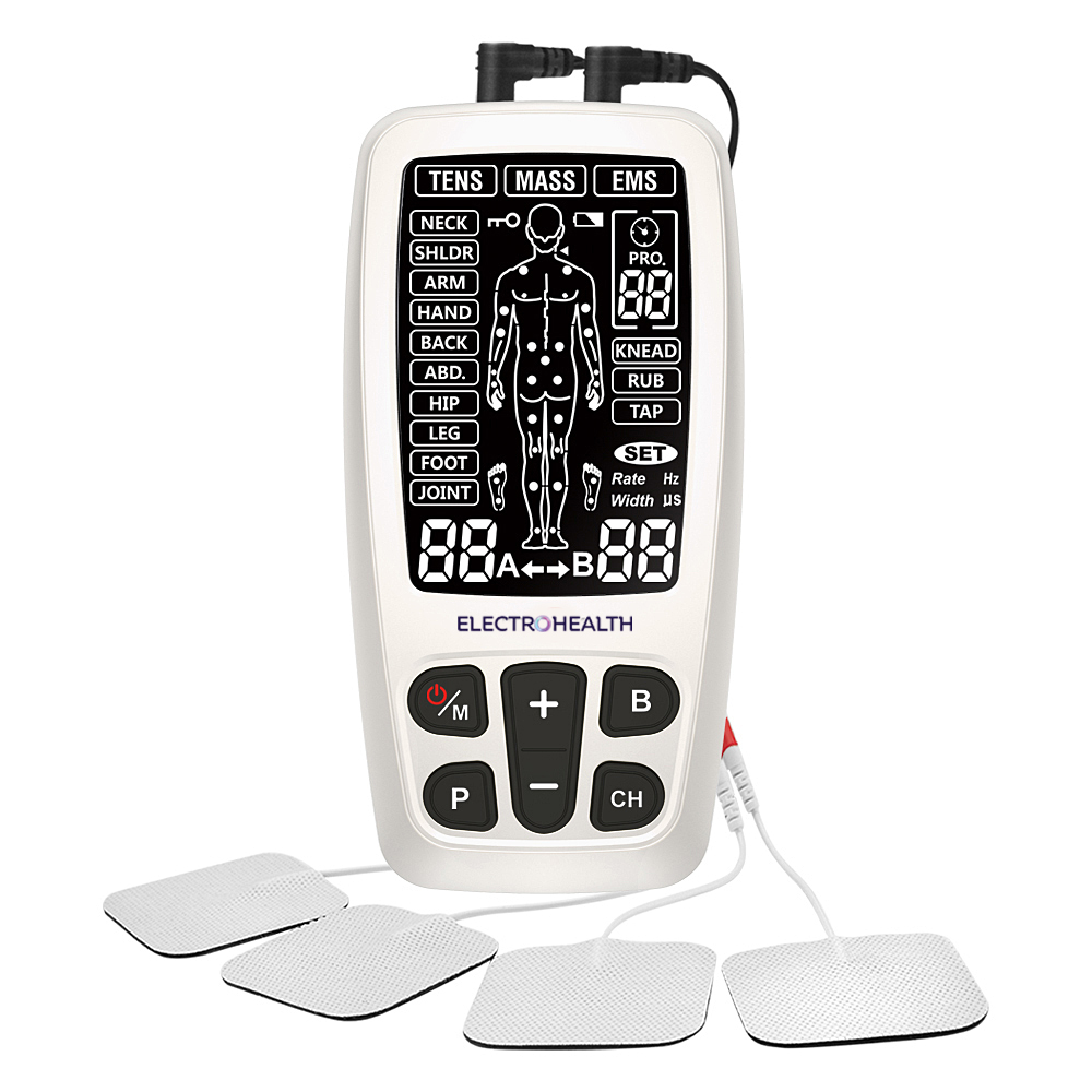 Premium 3 in 1 Electrohealth TENS EMS Massage Machine Combo Electrohealth